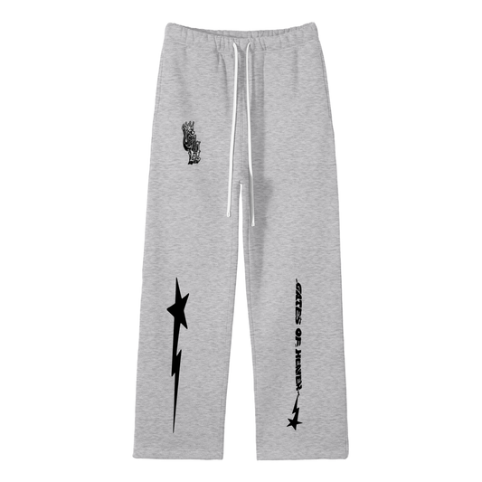 Gates of Heaven Ash Grey Sweatpants - Premium Streetwear