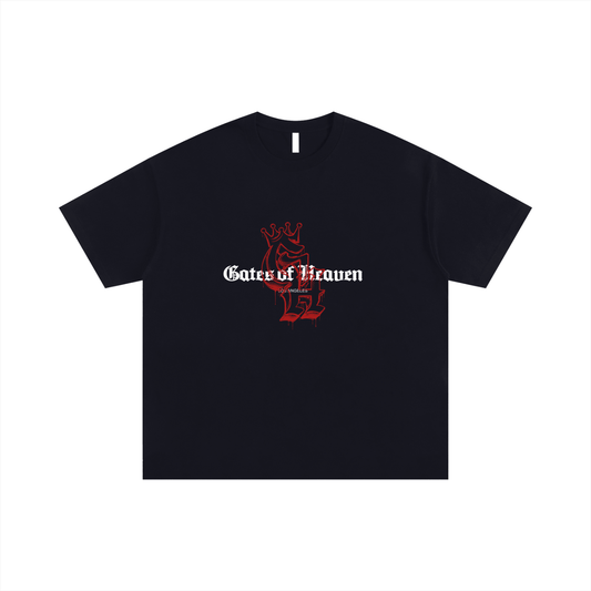 Gates of Heaven Red Spray Tee