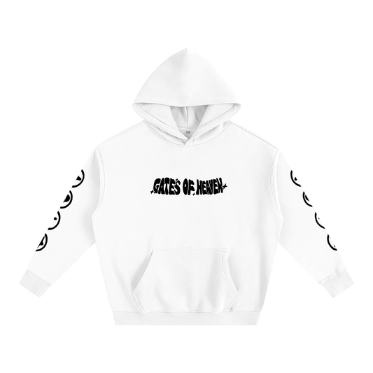 Gates of Heaven White Hoodie - Premium Streetwear